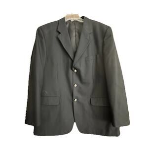 Vintage Enrico Gelini Mens Lightweight Tailored Wool Blazer Sz R44 Pre-owned